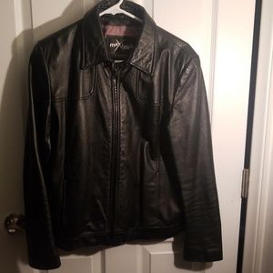 Women's leather jacket